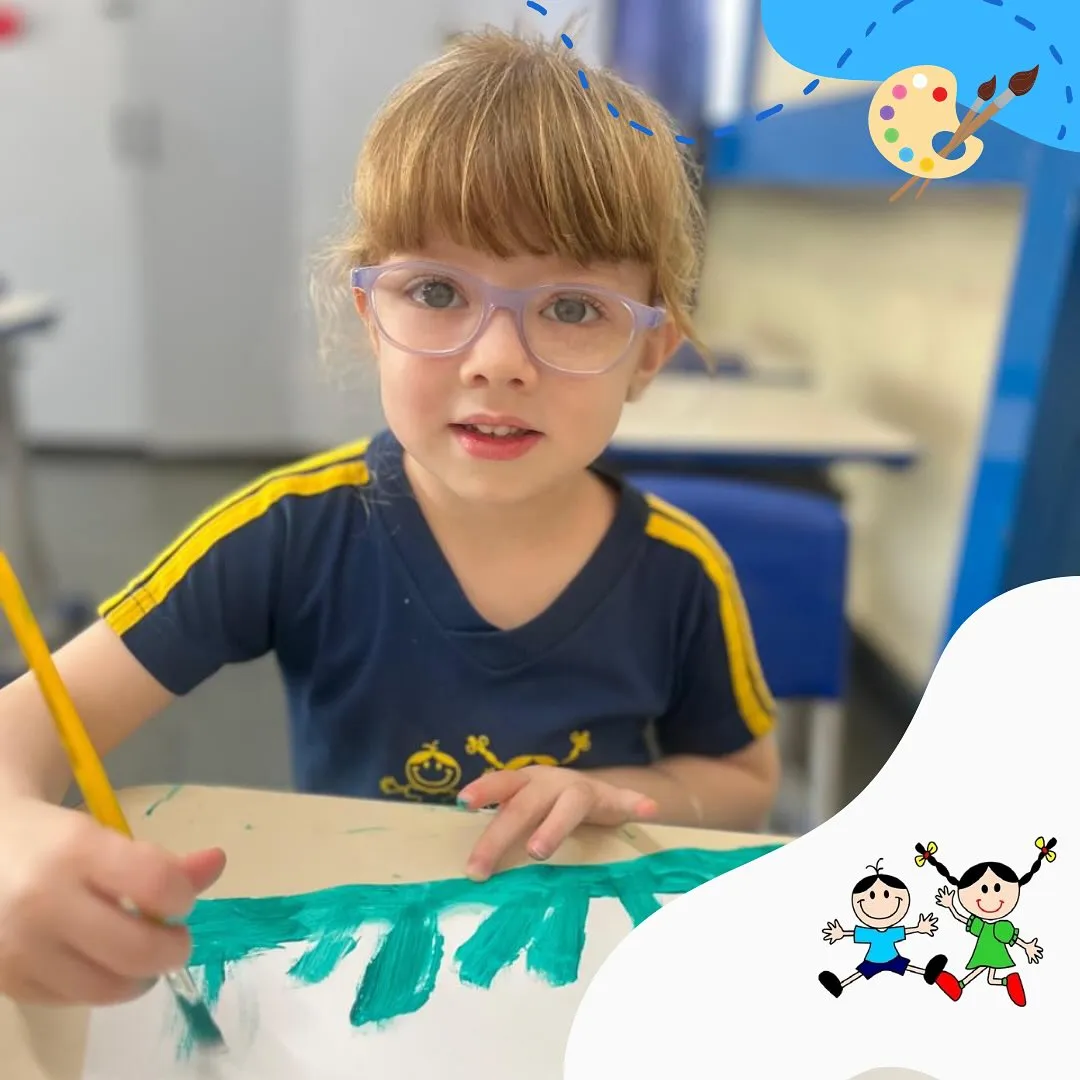 Momentos da rotina das crianças na Escola Athena